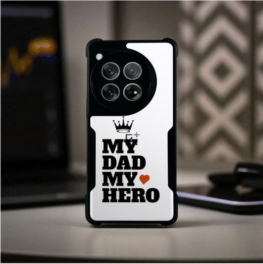 My Dad My Hero Mobile Cover For Oneplus 12