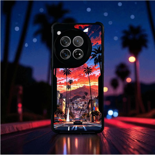 Palm City Nights Mobile Cover For Oneplus 12