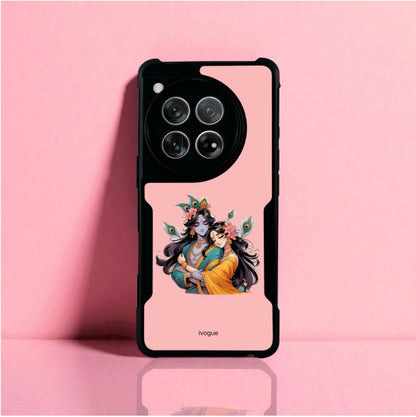 Radha Krishna Bliss Mobile Cover For Oneplus 12