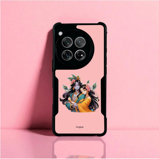 Radha Krishna Bliss Mobile Cover For Oneplus 12
