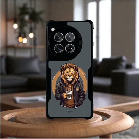 Stylish Lion Mobile Cover For Oneplus 12