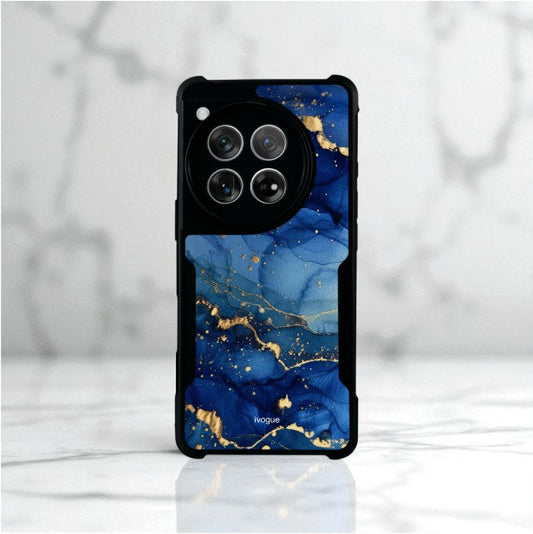 Blue Opulence Mobile Cover For Oneplus 12
