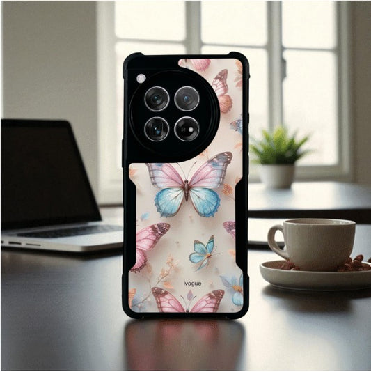 Butterfly Bloom Mobile Cover For Oneplus 12