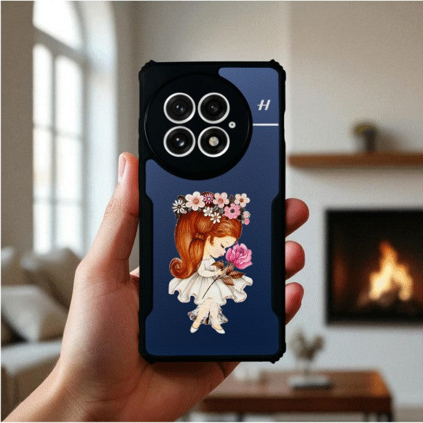 Flower Girl Mobile Cover For Oneplus 13