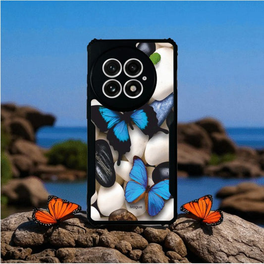 Blue Wings Beauty Mobile Cover For Oneplus 13r