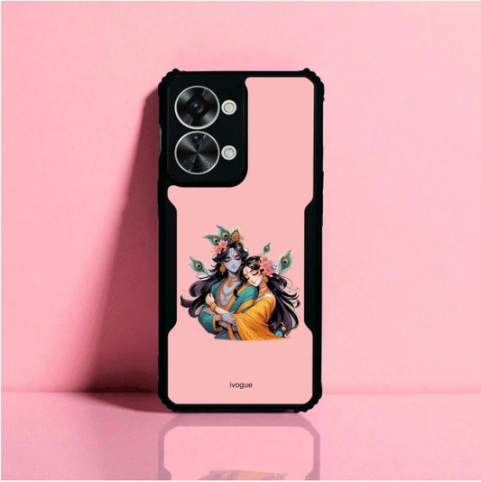 Radha Krishna Bliss Mobile Cover For Oneplus Nord 2T