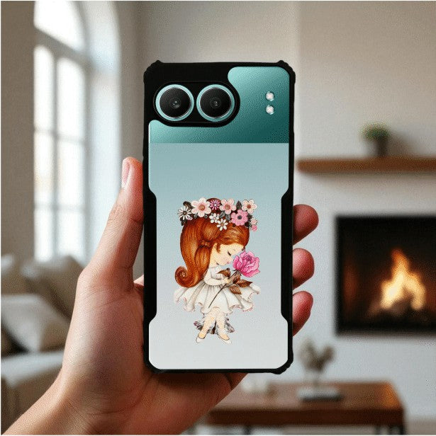 Flower Girl Mobile Cover For Oneplus Nord 4