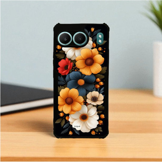 Retro Petals Mobile Cover For Oneplus Nord 4