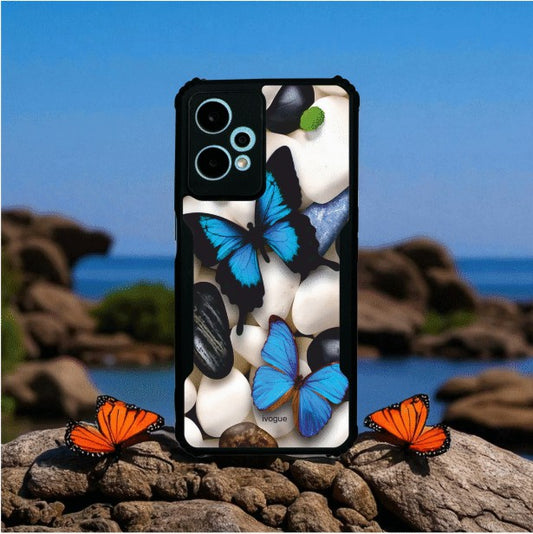Blue Wings Beauty Mobile Cover For Oneplus Ce 2 Lite