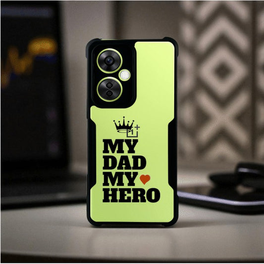My Dad My Hero Mobile Cover For OnePlus NORD CE 3 LITE