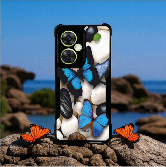 Blue Wings Beauty Mobile Cover For OnePlus NORD CE 3 LITE
