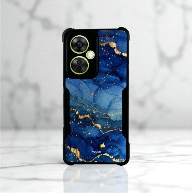 Blue Opulence Mobile Cover For OnePlus NORD CE 3 LITE
