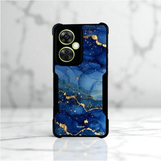 Blue Opulence Mobile Cover For OnePlus NORD CE 3 LITE