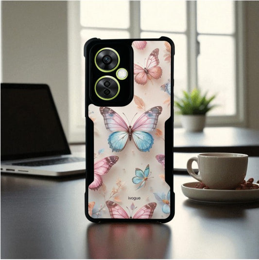 Butterfly Bloom Mobile Cover For OnePlus NORD CE 3 LITE