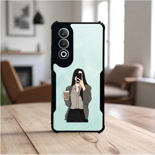 Coffee Girl Mobile Cover For Oneplus Nord Ce 4