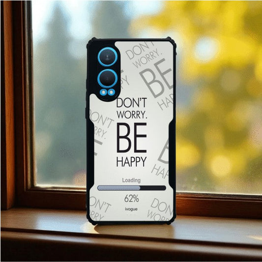 Be Happy Mobile Cover For Oneplus Nord Ce 4 Lite