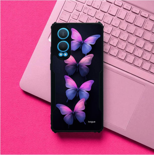 Galaxy Butterflies Mobile Cover For Oneplus Nord Ce 4 Lite