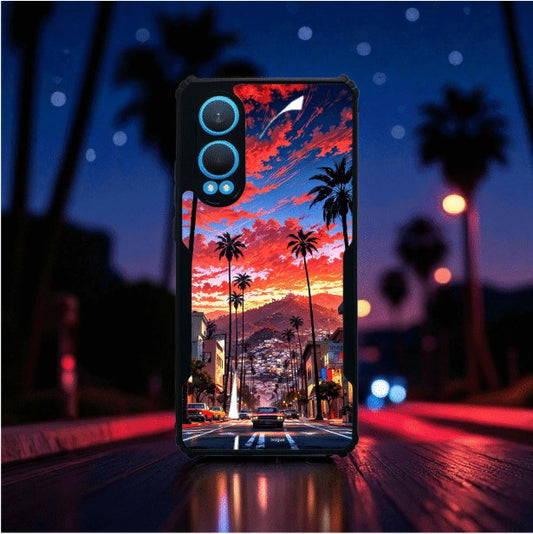 Palm City Nights Mobile Cover For Oneplus Nord Ce 4 Lite