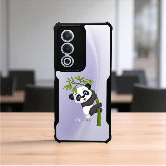 Panda and Tree Mobile Cover For Oppo A3 Pro