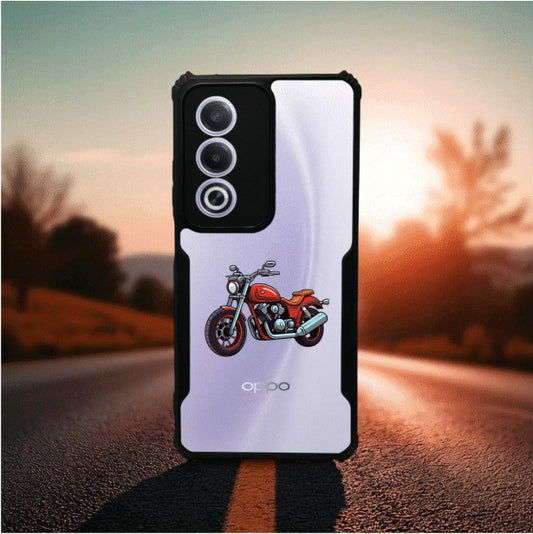 Bike Mobile Cover For Oppo A3 Pro