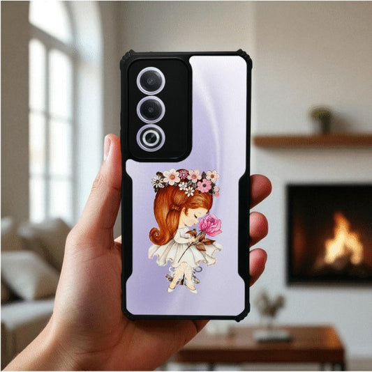 Flower Girl Mobile Cover For Oppo A3 Pro