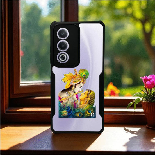 Radha Krishna Mobile Cover For Oppo A3 Pro