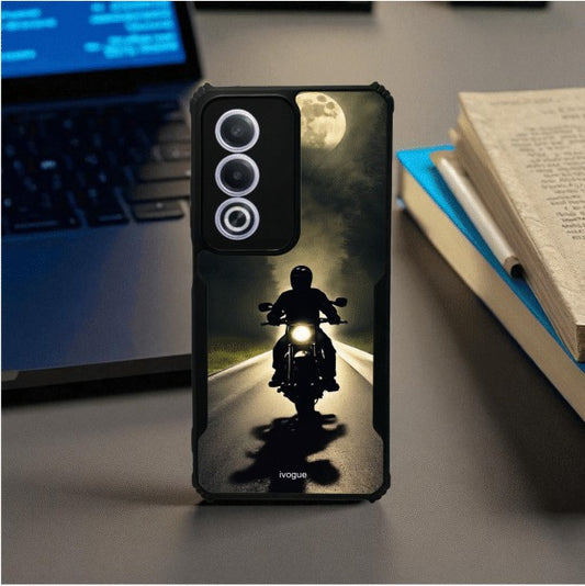 Bike Rider Mobile Cover For Oppo A3 Pro