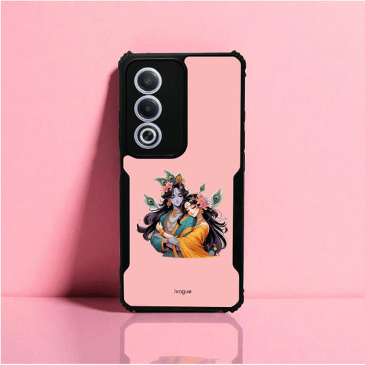 Radha Krishna Bliss Mobile Cover For Oppo A3 Pro