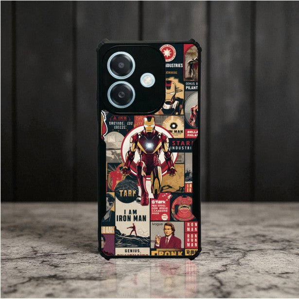 Iron Man Mobile Cover For Oppo A3