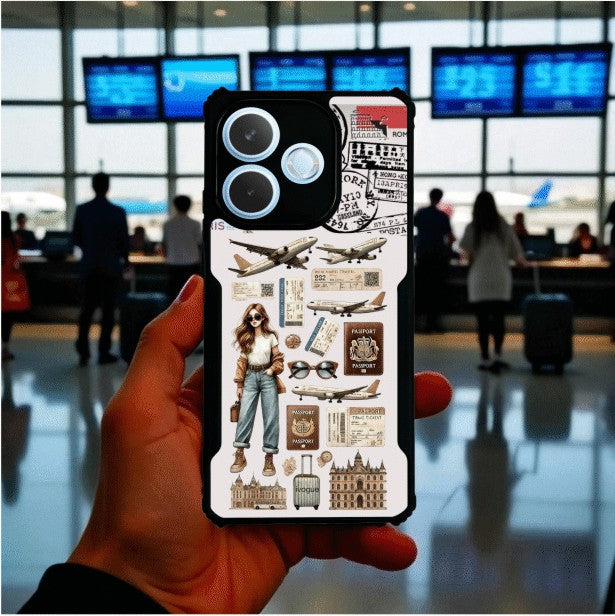Travel Girl Vibes Mobile Cover For OPPO A5 Pro