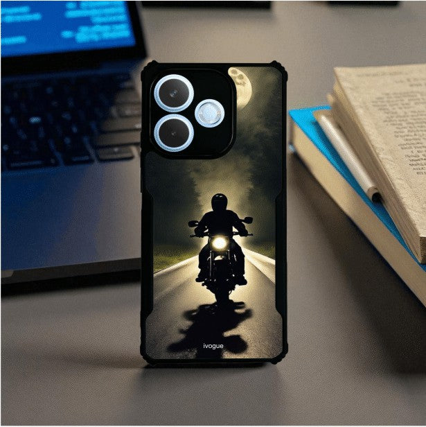 Bike Rider Mobile Cover For OPPO A5 Pro