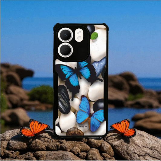 Blue Wings Beauty Mobile Cover For OPPO A5X