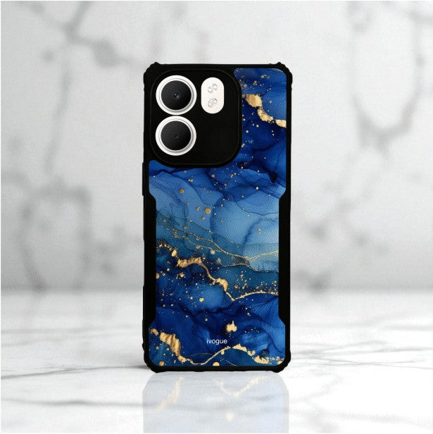 Blue Opulence Mobile Cover For OPPO A5X