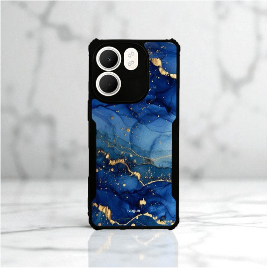 Blue Opulence Mobile Cover For OPPO A5X