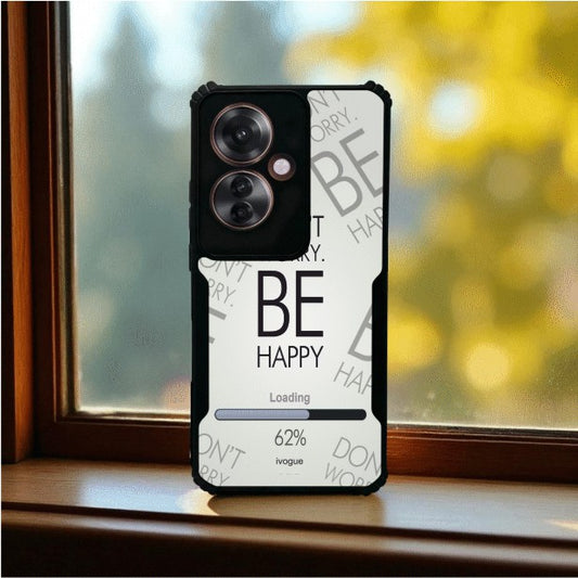 Be Happy Mobile Cover For Oppo F25 Pro