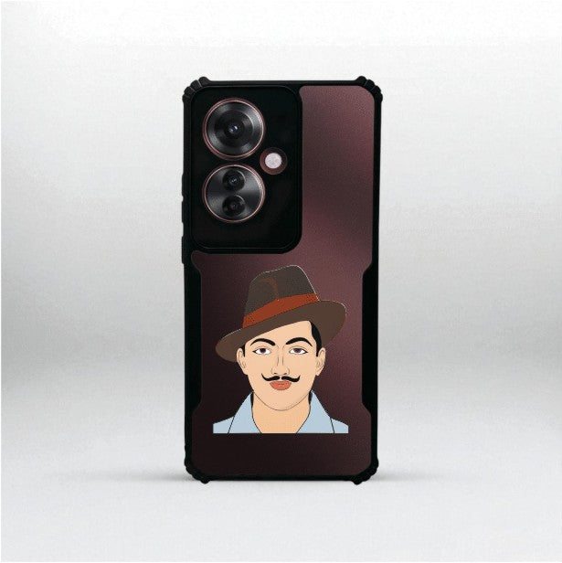 Bhagat Singh Mobile Cover For Oppo F25 Pro