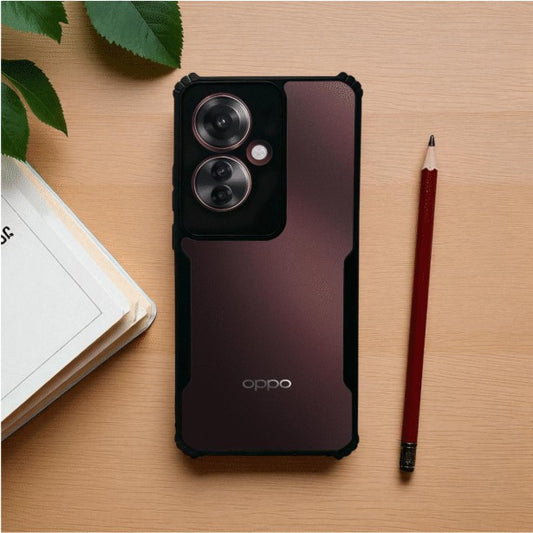 ipackey Clear Mobile Cover For Oppo F25 Pro