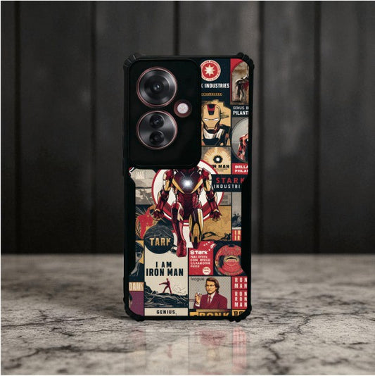 Iron Man Mobile Cover For Oppo F25 Pro