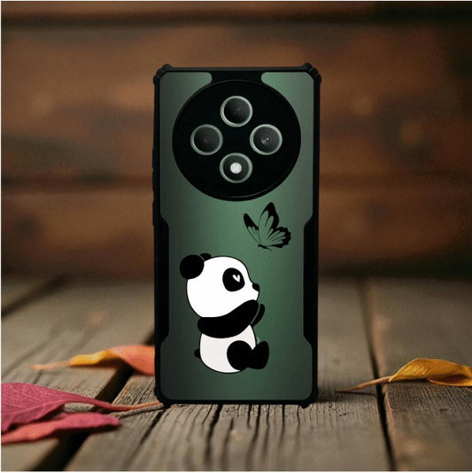 Panda and Butterfly Mobile Cover For Oppo F27