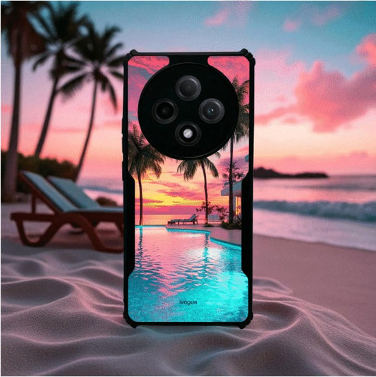 Sunset Serenity Mobile Cover For Oppo F27