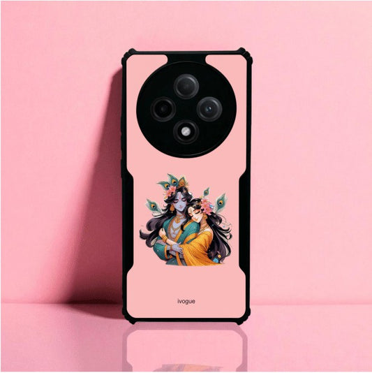 Radha Krishna Bliss Mobile Cover For Oppo F27