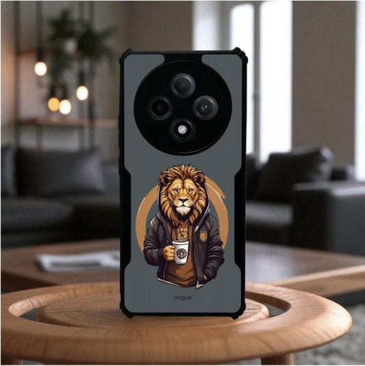 Stylish Lion Mobile Cover For Oppo F27
