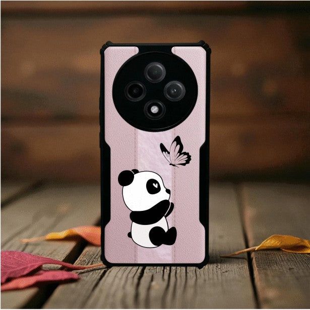 Panda and Butterfly Mobile Cover For Oppo F27 Pro Plus