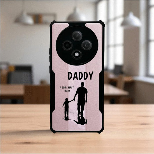 Daddy and Son Mobile Cover For Oppo F27 Pro Plus