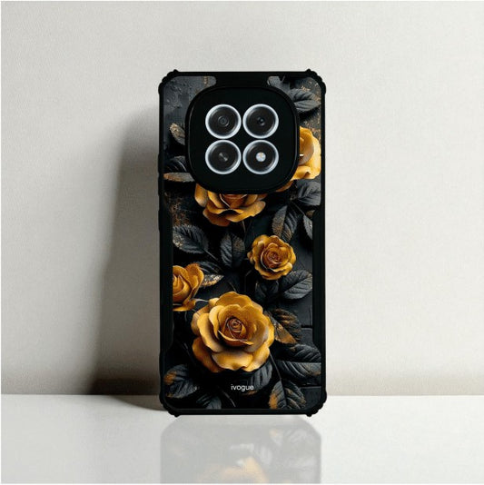 Golden Rose Mobile Cover For OPPO F29