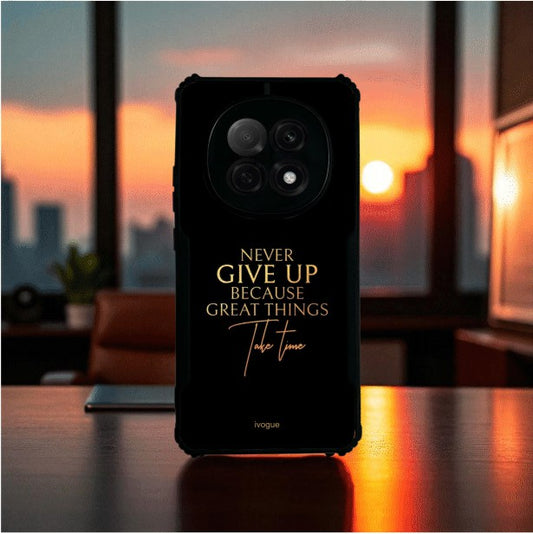 Never Give Up Mobile Cover For OPPO F29 Pro