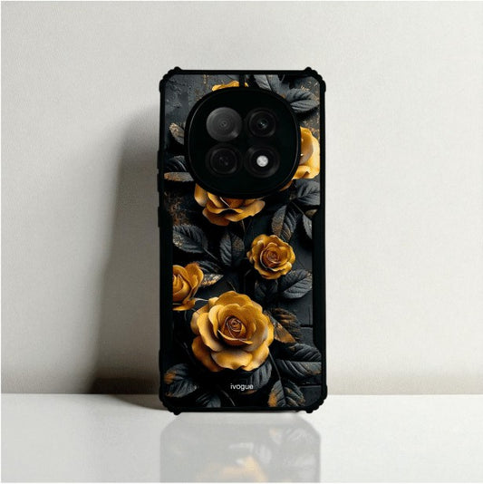 Golden Rose Mobile Cover For OPPO F29 Pro