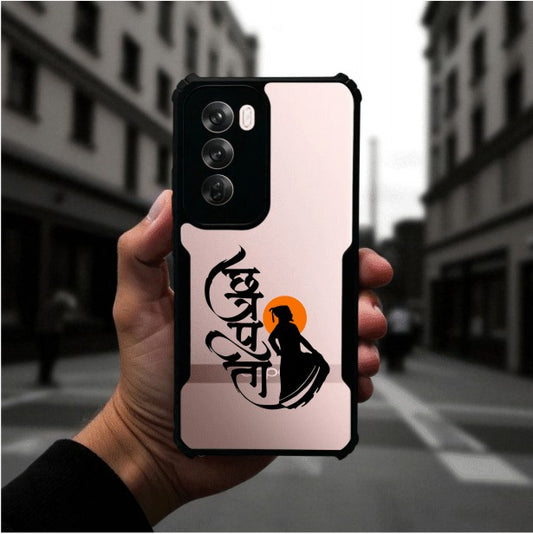 Shivaji Maharaj Mobile Cover For Oppo Reno 12