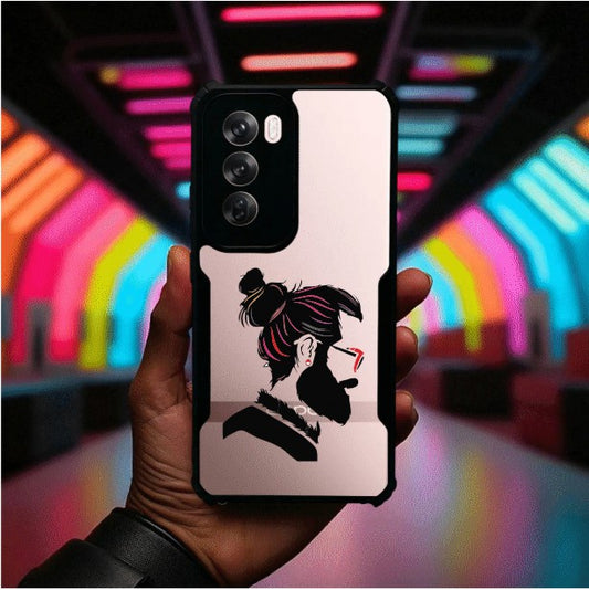 Men's Style Mobile Cover For Oppo Reno 12