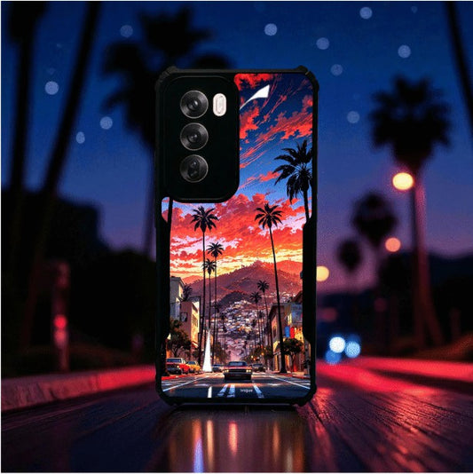 Palm City Nights Mobile Cover For Oppo Reno 12 Pro